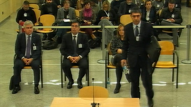 Trapero declara en la Audiencia Nacional por el proceso independentista