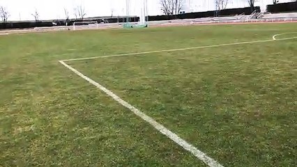 Así está el césped de Las Pistas antes del partido contra el Real Madrid