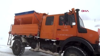 Kütahya domaniç'te kar yağışı