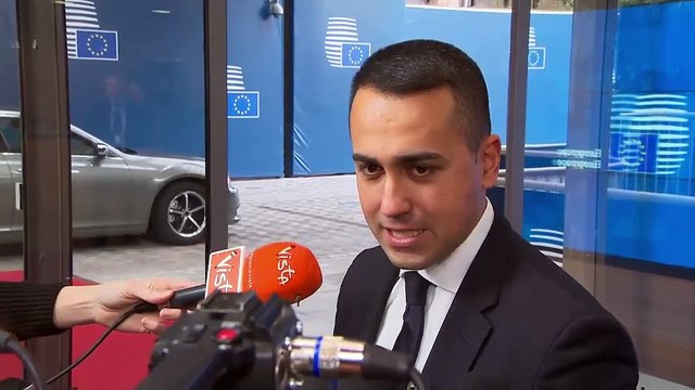 Di Maio da Bruxelles al termine del Consiglio Affari Esteri dell'UE (20.01.20)