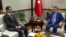 Fuat Oktay, Türkmenistan Büyükelçisi Amanlıyev'i kabul etti