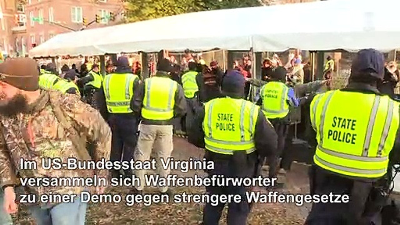 Notstand wegen Pro-Waffen-Demo in den USA