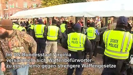 Notstand wegen Pro-Waffen-Demo in den USA