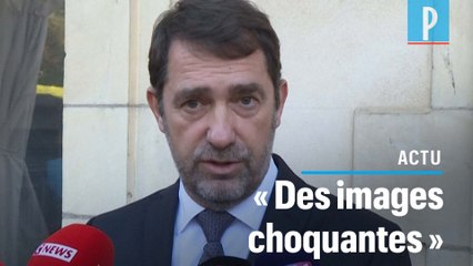 Manifestant frappé au sol par un policier : « S'il y a eu une faute, elle sera sanctionnée »