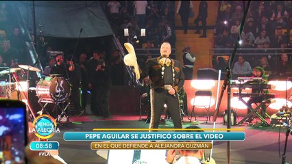 Pepe Aguilar explicó el video que publicó sobre medios en el aeropuerto. | Venga La Alegría