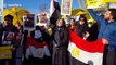 Egyptians protest against President Abdel-Fattah el-Sissi in London