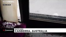 Powerful hail storm brings Australian capital, Canberra, to a halt