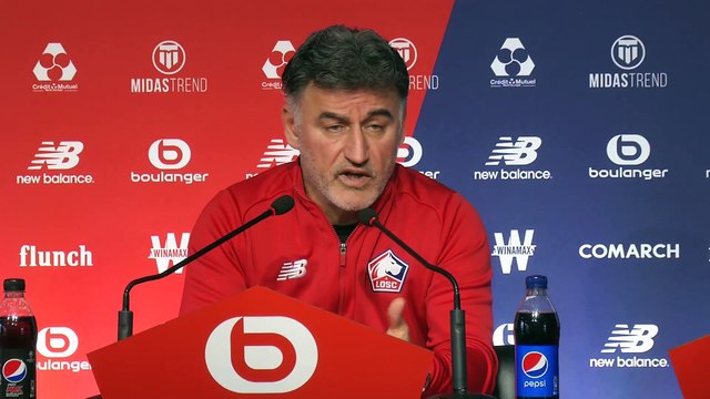 Galtier «Il faudra jouer notre carte à fond» - Foot - C. Ligue - LOSC