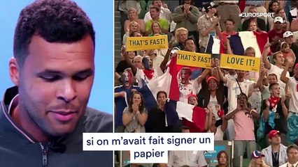 Tsonga : "En 2008, ils m’appelaient Ali, et c'est vrai que j’étais un peu dans cet esprit-là"