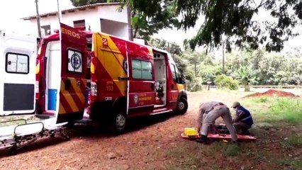 Homem de 46 anos se fere em queda no São Cristóvão