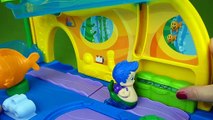 Bubble Guppies Toys Swimsational School and Bus Playset Gil Molly Nonny Goby Oona Bubble Puppy Toys