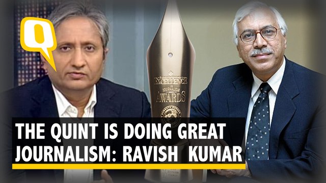 'Good Job': Ravish, Qureshi Praise The Quint on 3 Ramnath Goenka Awards