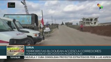 Grupos armados bloquean el paso de los corredores humanitarios