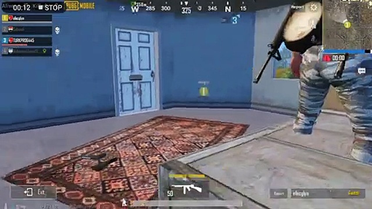 Duo Players Tactic Inside Small House Pubg Game