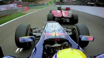 F1 2011 Button passe Vettel Canada and Great Move Webber on Alonso Spa
