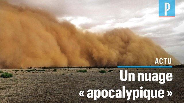 Nuage de poussière, énormes grêlons… Les éléments se déchaînent en Australie