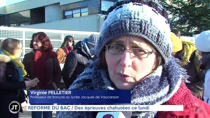 REFORME DU BAC Des épreuves chahutées ce lundi