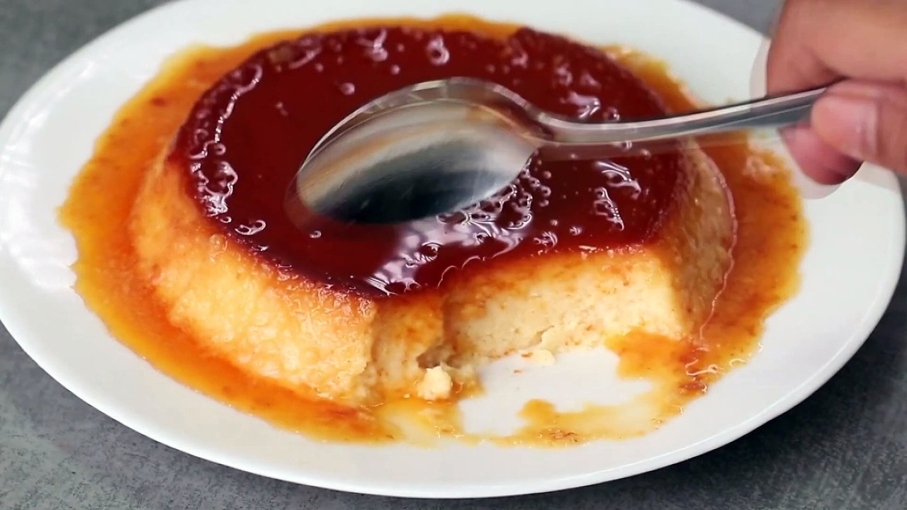 CARAMEL CUSTARD PUDDING - EGGLESS | CARAMEL PUDDING RECIPE | CUSTARD PUDDING RECIPE I