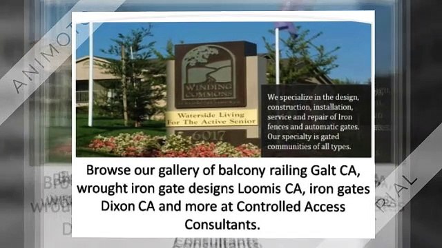 Wrought Iron Gate Repair Carmichael CA