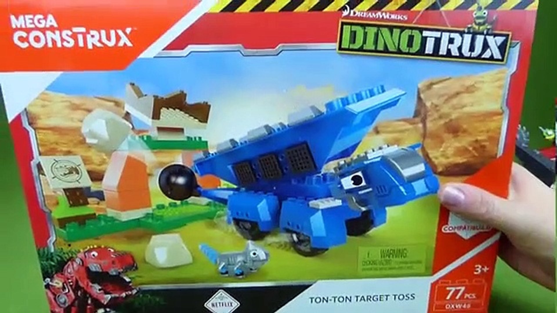 NEW Dinotrux Mega Bloks Toys Mega Construx Ton Ton Target Toss Ty Rux  D-Structs Dinosaur Toys - video Dailymotion