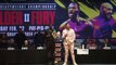 The intense faceoffs from today’s Deontay Wilder vs Tyson Fury 2 Press Conference