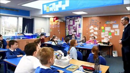 Michael Matheson MSP visits Antonine Primary School in Bonnybridge