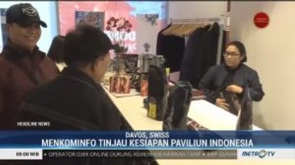 Indonesia Hadir di World Economic Forum 2020 di Swiss