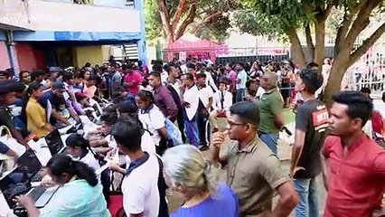 Sri Lanka's attempt to break record of largest gathering of twins hindered by huge turnout