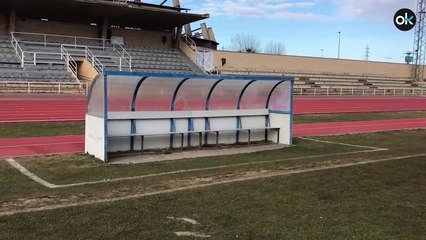 Este es el Estadio Las Pistas en donde el Real Madrid jugará contra el Unionistas de Salamanca