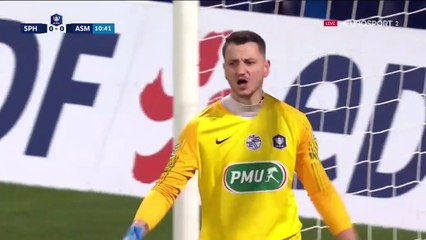 Le miracle de Châtelin n'a pas suffi face à Keita Baldé : l'ouverture du score de Monaco