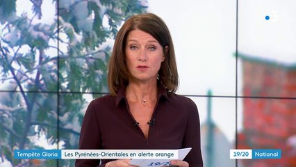 Tempête Gloria : les Pyrénées-Orientales en alerte orange