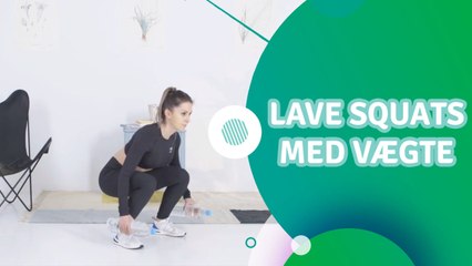 Lave squats med vægte - Fit Og Frisk