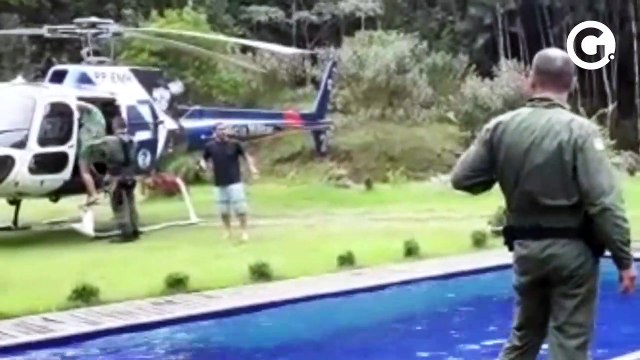 Grávida em trabalho de parto é resgatada pelo helicóptero Harpia no Sul do ES