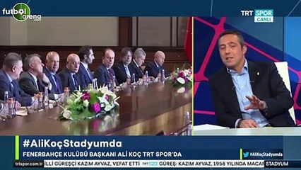 Ali Koç, Cumhurbaşkanı Erdoğan ile yaptıkları toplantının detaylarını anlattı