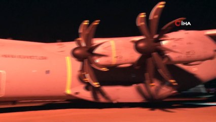 Yaralılar için Somali’ye giden uçak Ankara’dan havalandı