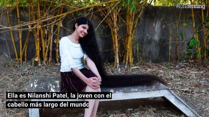 Nilanshi Patel: la adolescente india que ostenta el récord de la cabellera más larga del mundo