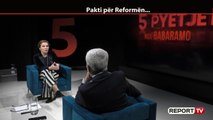 Kryemadhi në '5 pyetjet nga Babaramo': Nuk ka marrëveshje politike për reformën, DAKORDËSI