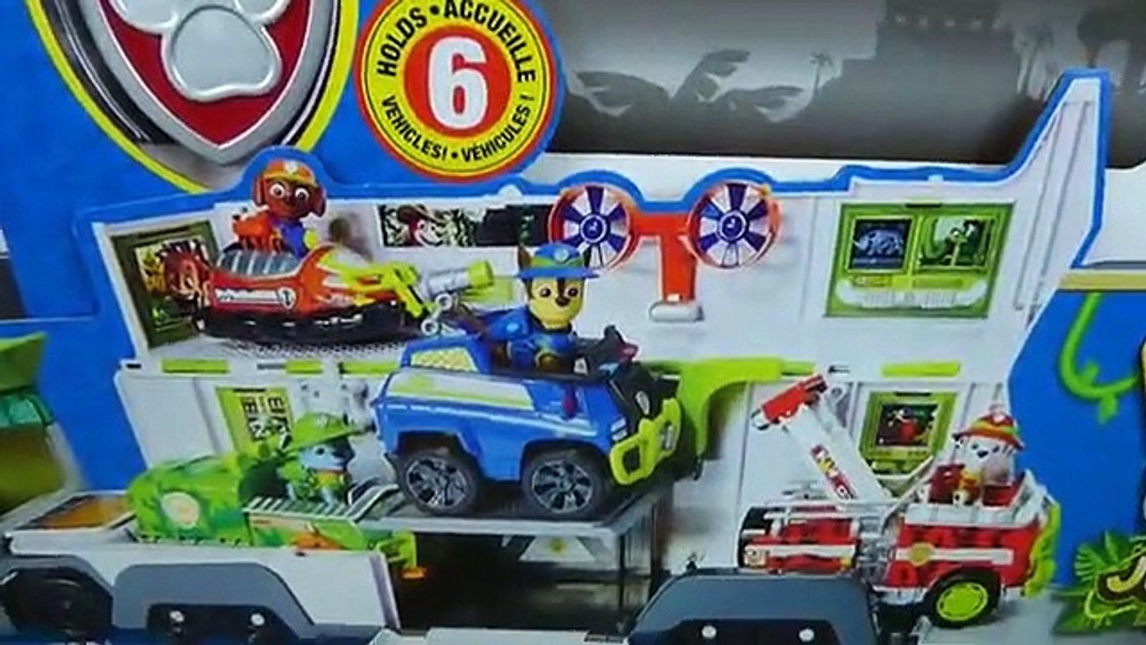 bøf Rationel Løse Lots of Paw Patrol Jungle Rescue Toys Jungle Paw Patroller Paw Terrain  Vehicle and Pups Car Toys - Vidéo Dailymotion