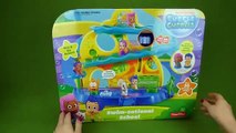Bubble Guppies Toys Swimsational School and Bus Playset Gil Molly Nonny Goby Oona Bubble Puppy Toys