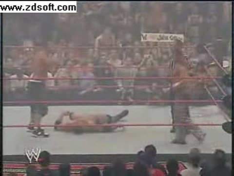 Batista et undertaker vs shawn michaels et john cena