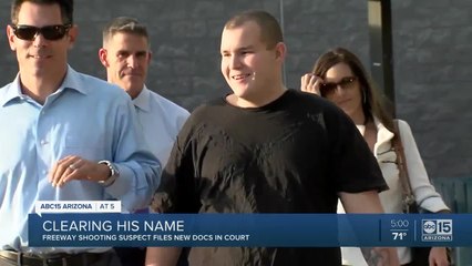 Phoenix freeway shooter working to clear his name