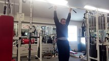 L-Sit Pullups Front AND Back!