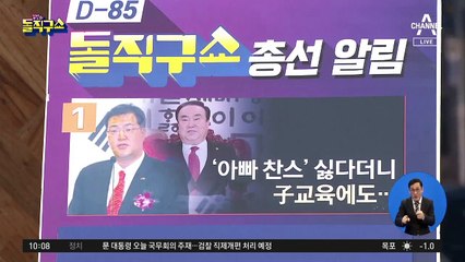 문희상 아들, 자녀교육에도 ‘아빠찬스’?