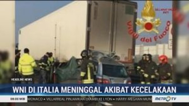 Seorang WNI di Italia Meninggal Dunia Akibat Kecelakaan Lalu Lintas