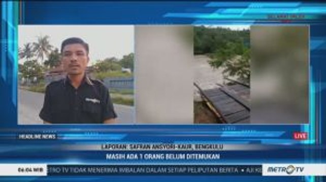 Seorang Korban Jembatan Putus di Bengkulu Belum Ditemukan