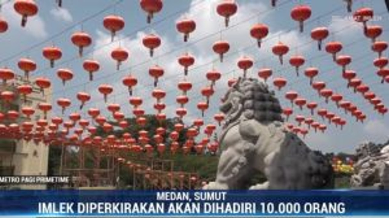 Persiapan Maha Vihara Maitreya Sambut Imlek