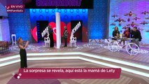 ¡Lety recibió a su mamá en un portal! ¡Se encontraron después de un año de no verse! | Enamorándonos