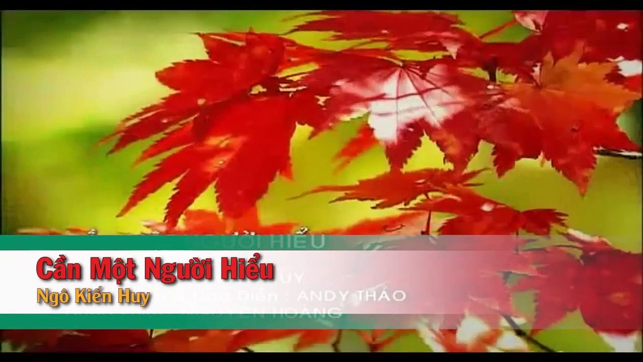 Can Mot Nguoi Hieu - Ngo Kien Huy