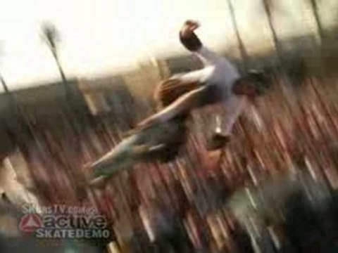 Tony Hawk Skating At The Active Skateboard Demo
