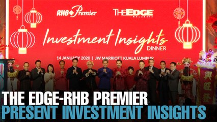 The Edge-RHB Premier Investment Insights dinner